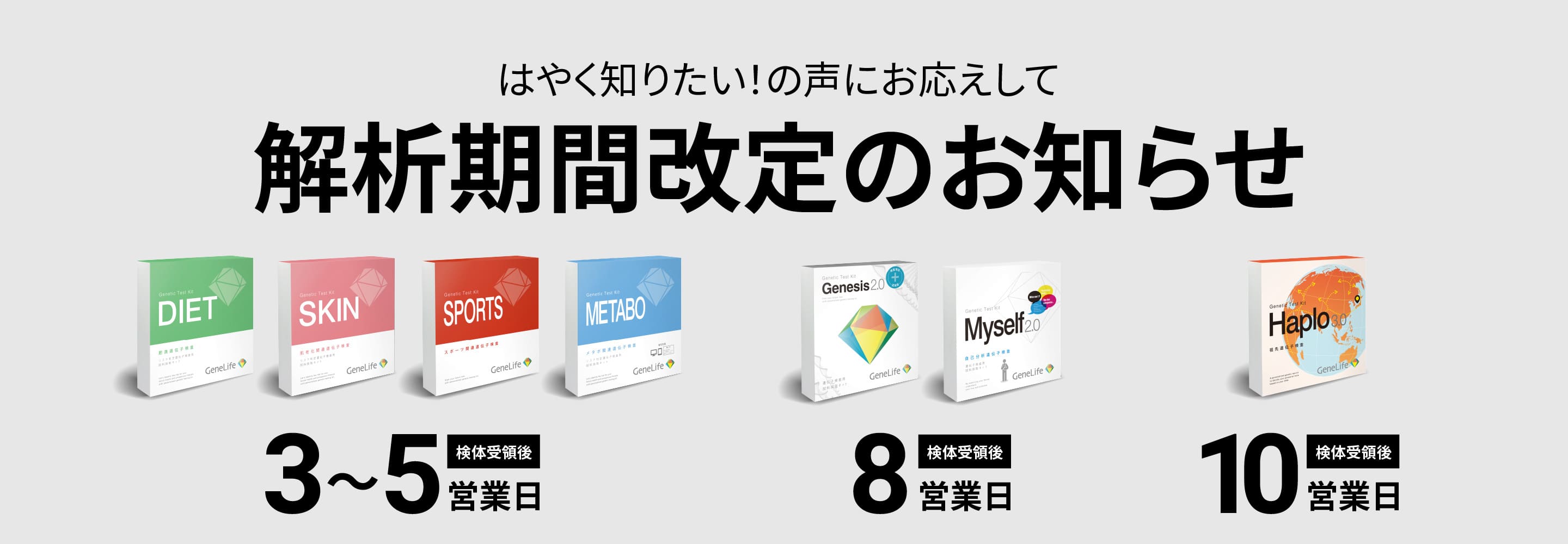 遺伝子検査のGeneLife