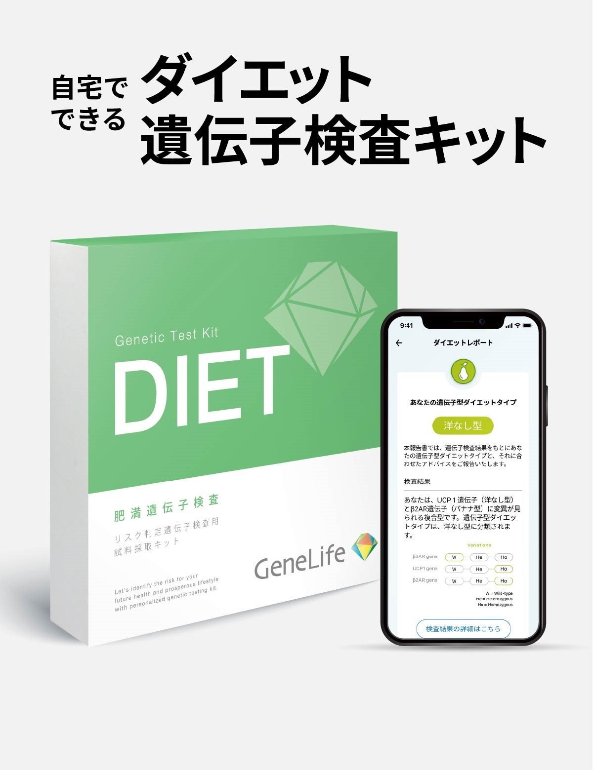 肥満遺伝子検査キット DIET