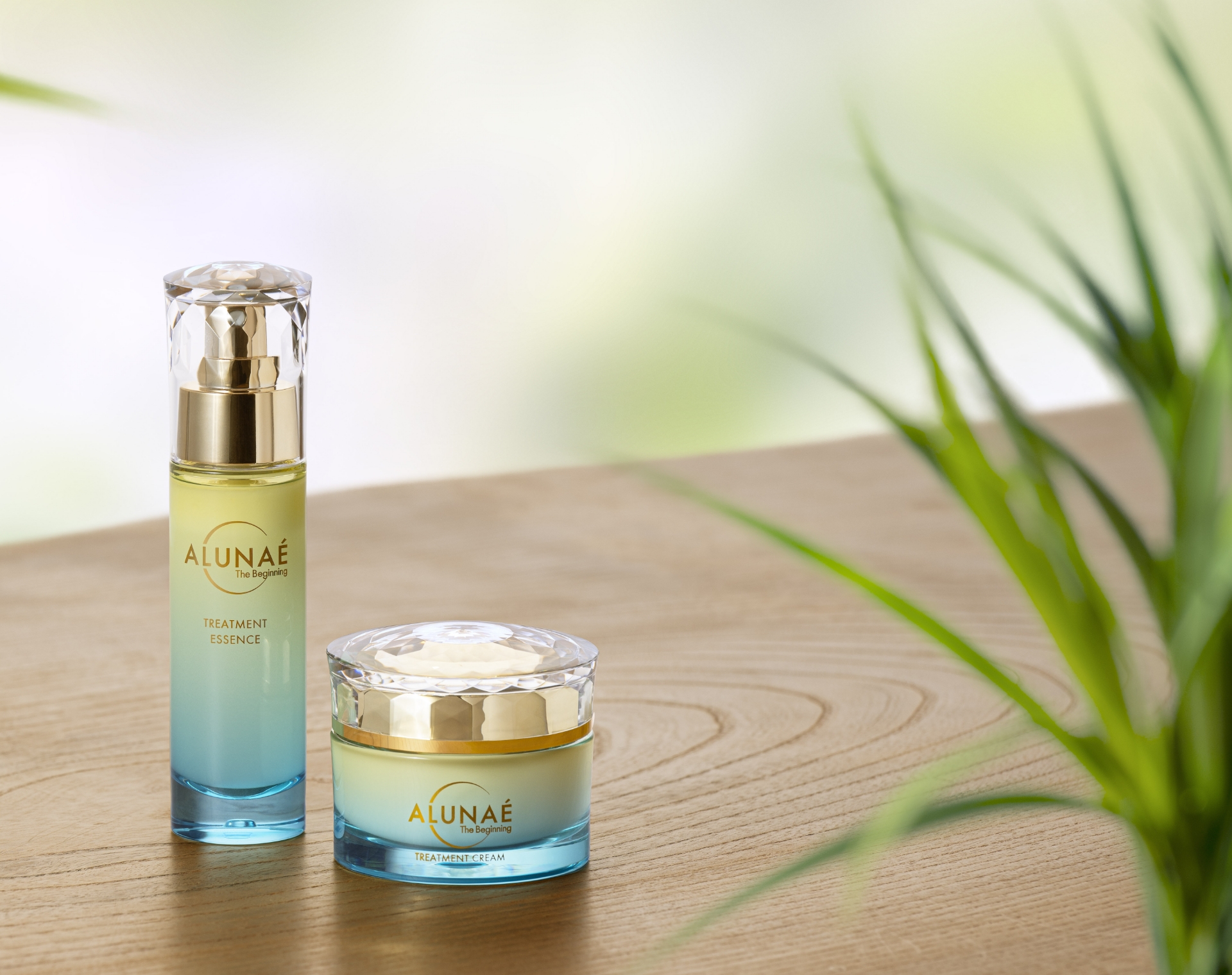 ALUNAÉ Treatment Essence と Treatment Cream