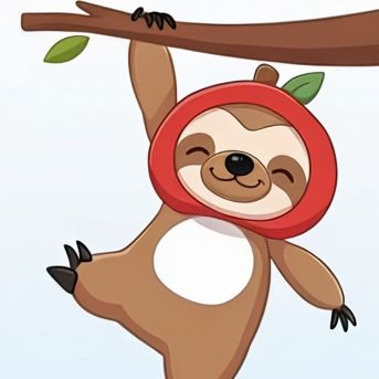 木の上でくつろぐKODAMAちゃん